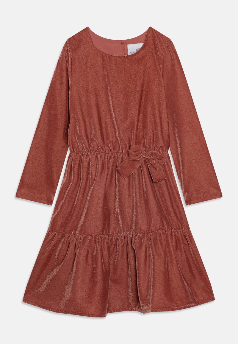 happy girls DRESS WITH BOW - Kokteilikleit/peokleit - rosewood