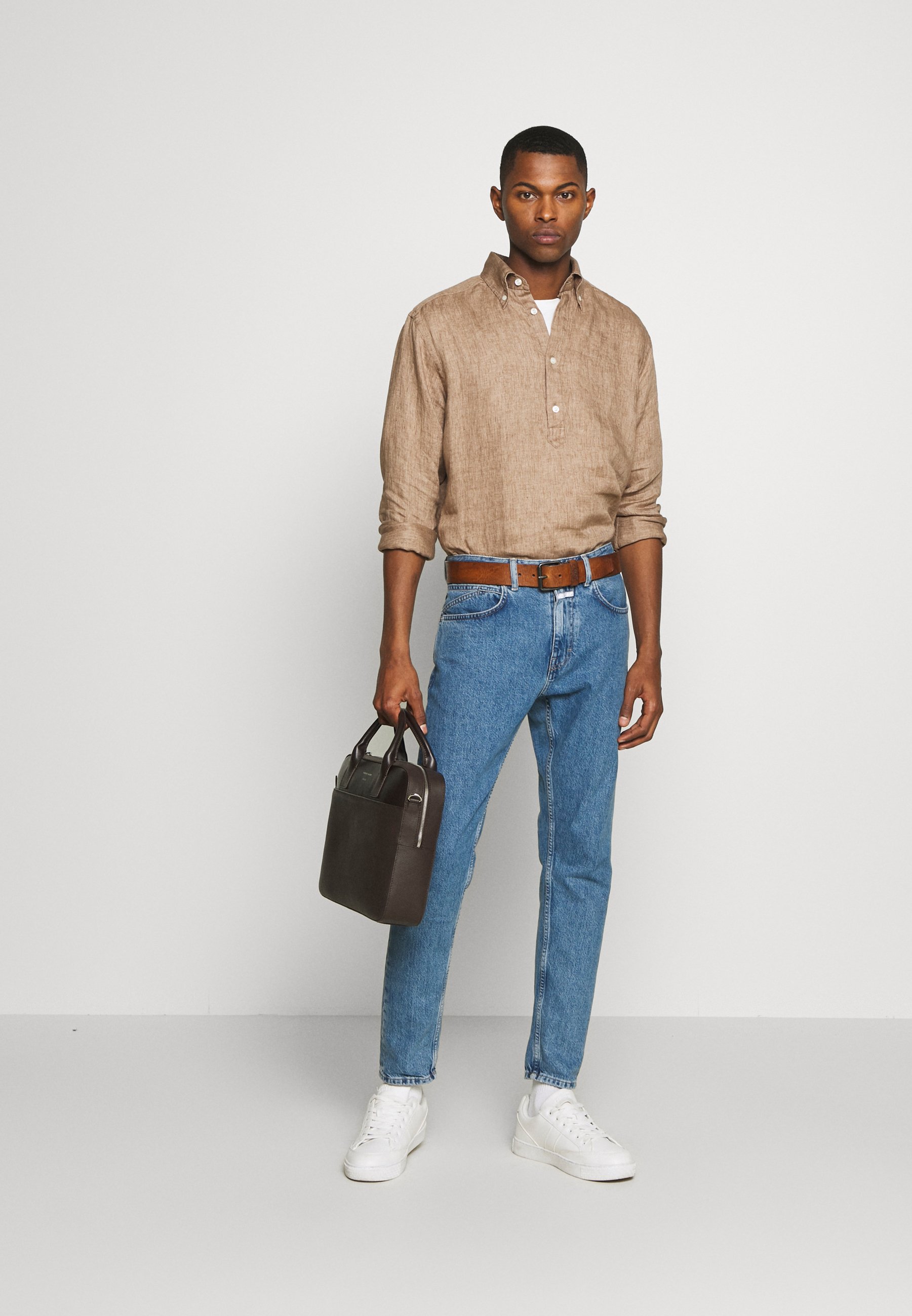 Eton SLIM FIT Skjorte brownbrun Zalando.no Eton SLIM FIT Skjorte brownbrun Zalando.no