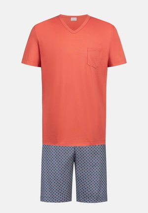 mey, KURZ SERIE TIE GEO SET - Nachtwäsche Set - coral island