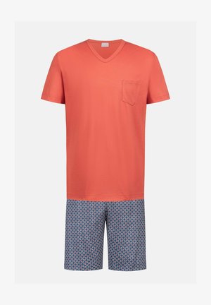 mey, KURZ SERIE TIE GEO SET - Pyjama set - coral island