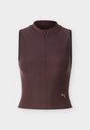 Top - chocolate brown