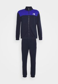 Diadora TRACKSUIT CORE - Tuta - peacoat/imperial blue