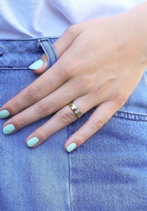 Lucardi PARIJS - Bague - silver coloured and gold coloured