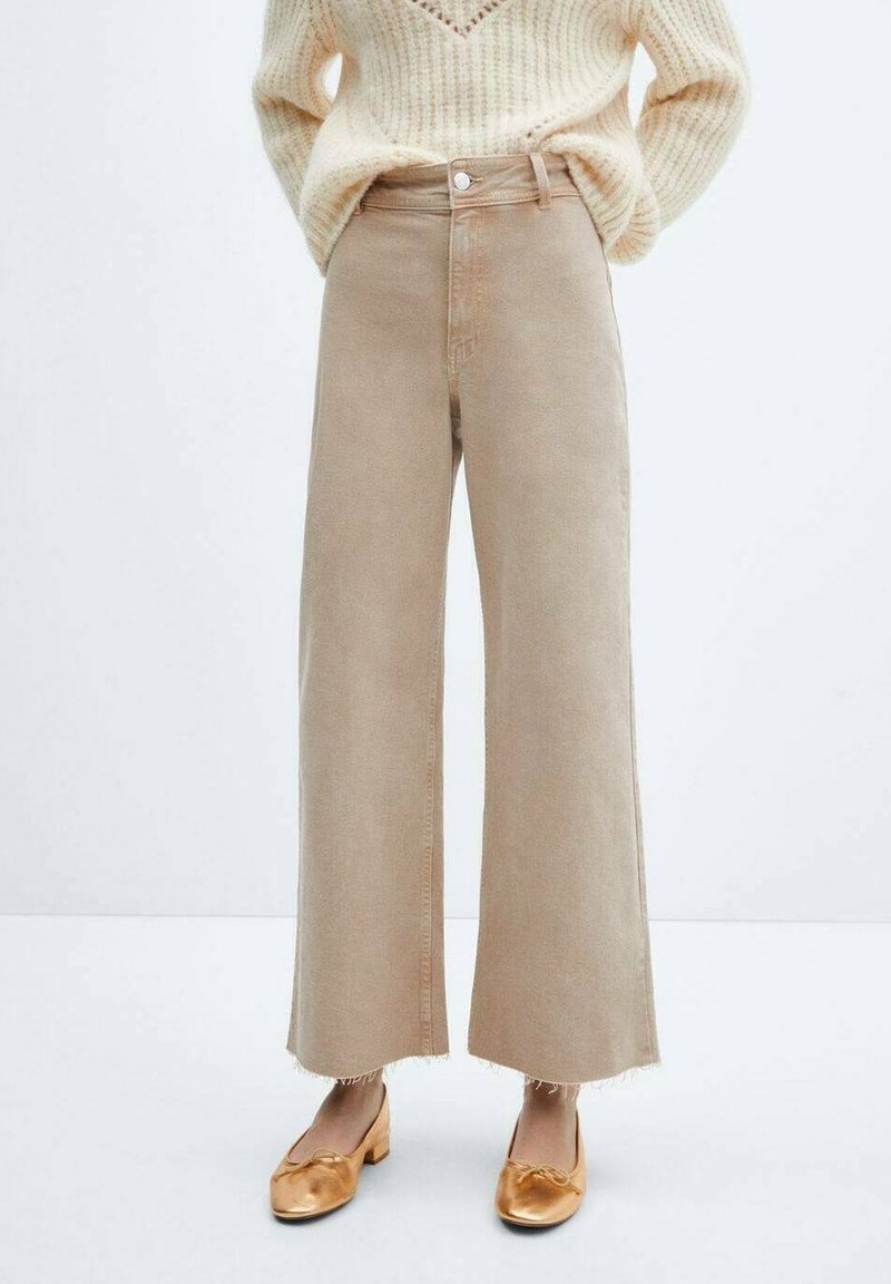 Mango Jean flare - sand
