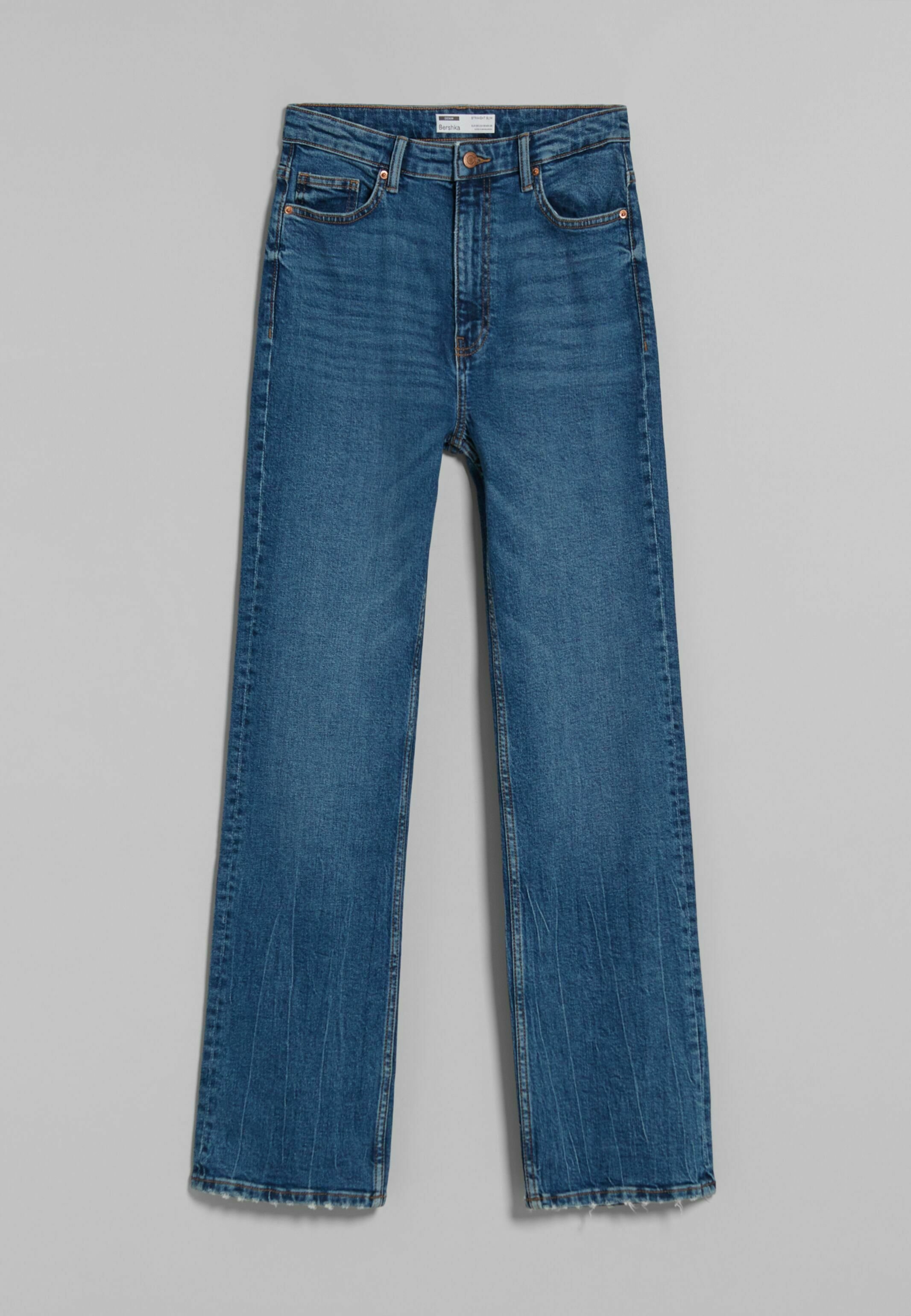 Bershka MIT HOHEM BUND - Straight leg 