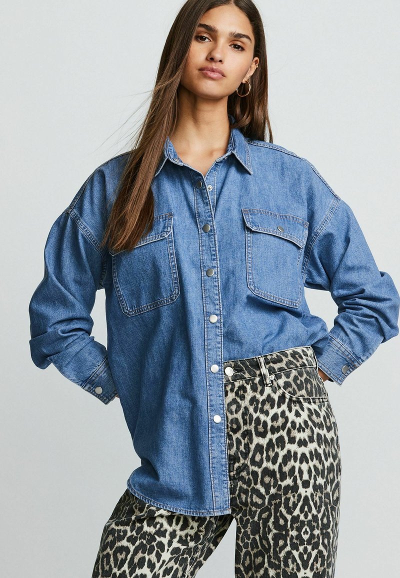 Next TALL - Overhemdblouse - mid blue