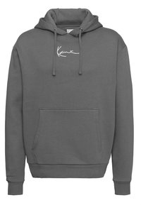 SMALL SIGNATURE ESSENTIAL HOODIE UNISEX - Hoodie - anthracite