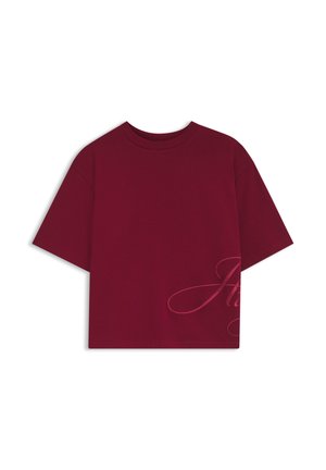 HUGO, DUSLANT - T-Shirt basic - open red