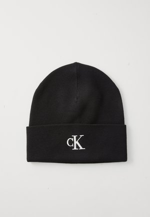 MONOGRAM EMBROIDERY UNISEX - Beanie - black