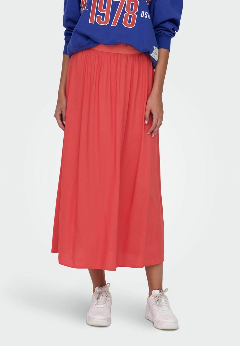 ONLY ONLVENEDIG PAPERBAG LONG SKIRT - Maxikjol - cayenne