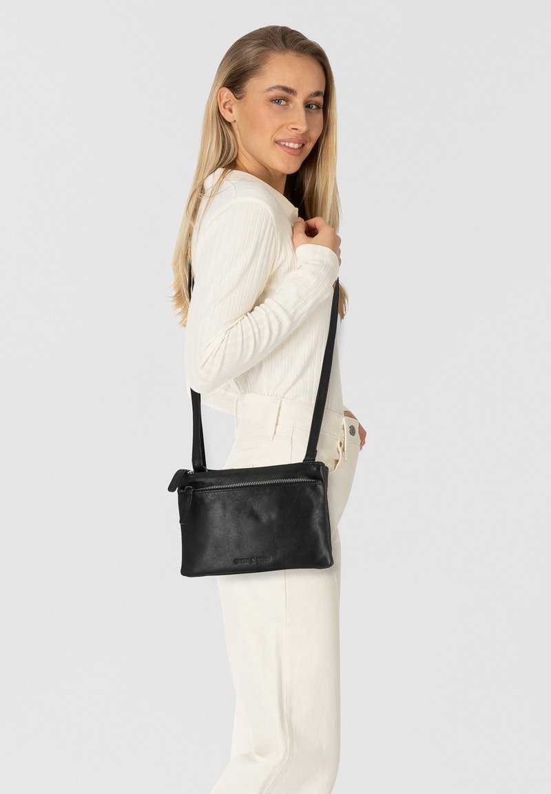 Greenburry COLOMBIANA UMHÄNGE - Borsa a tracolla - black