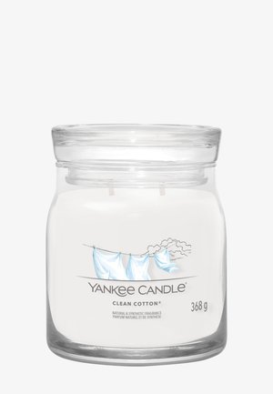 SIGNATURE MEDIUM JAR CLEAN COTTON - Doftljus - white