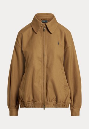 Polo Ralph Lauren, OVERSIZED COTTON WINDBREAKER - Лятно яке - tan