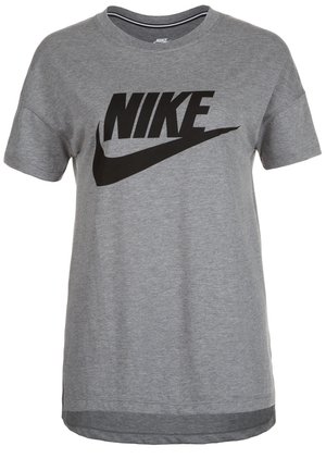 T-shirt med print - grey