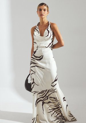 HALTERNECK - Maxiklänning - animal print