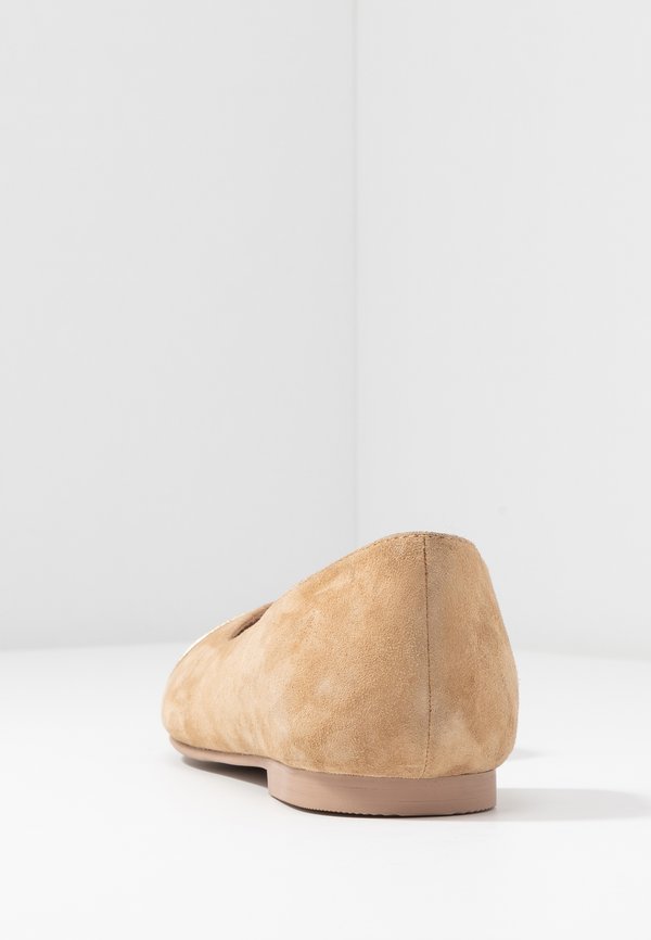 LEATHER  - Ballet pumps - beige4