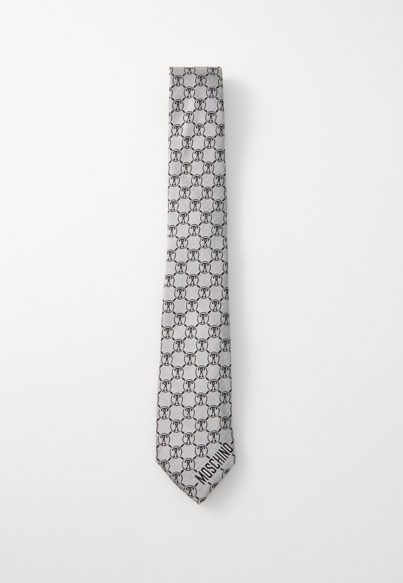 MOSCHINO UNISEX - Kravata - silver