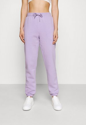 KARDI CUFF TROUSERS - Teplákové kalhoty - lilac purple medium dusty