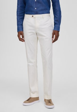 TLRD CTN STRCH - Chino - off white