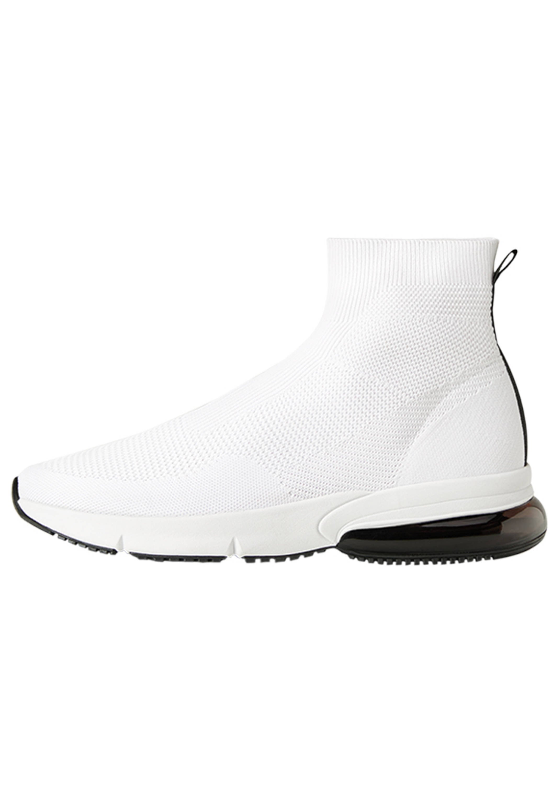 MIT ELASTISCHEM SCHAFT Höga sneakers white MIT ELASTISCHEM SCHAFT Höga sneakers white