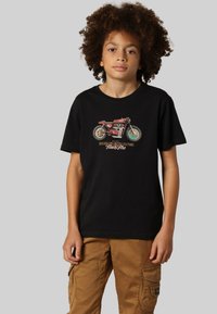 DEELUXE GASOLINE - T-shirt imprimé - Charcoal