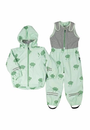 CLOUD FLEECE SET
 - Regndragt - mint