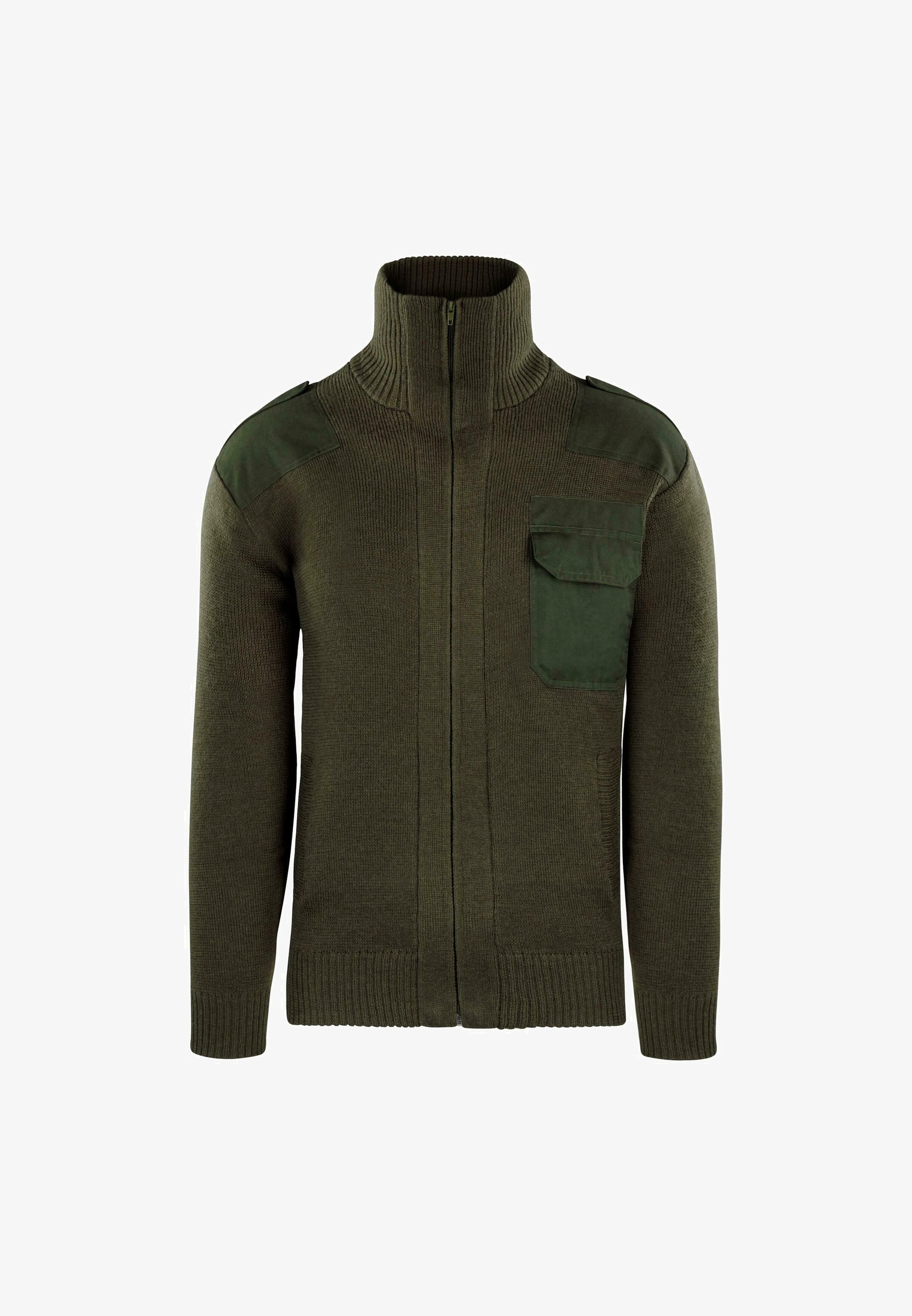 normani Outdoor Sports Bundeswehr Wolljacke Strickjacke Cardigan