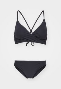ESSENTIALS BAAY MAOI FIXED SET - Bikini - black out