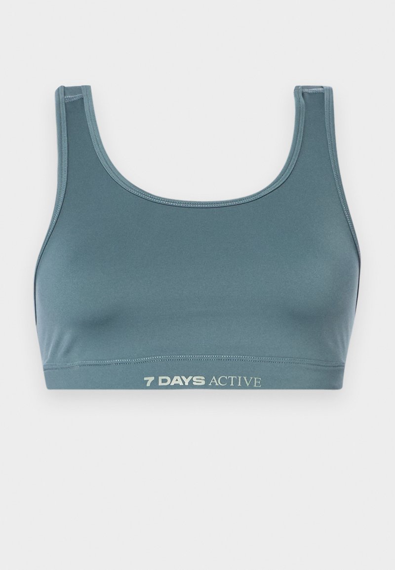 7 DAYS Active SIGNATURE BRA - Top - stormy weather/šedá - Zalando.cz