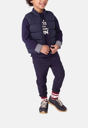 JUNIOR GILET REVERSIBLE 2 PACK - Veste sans manches - smoking/jaune