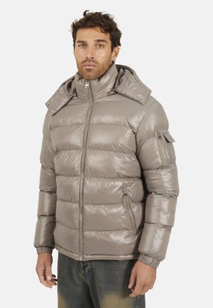 WITH FUNNEL  - Winterjas - taupe