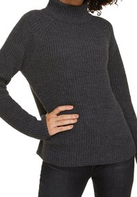 comma casual identity Neule - anthracite