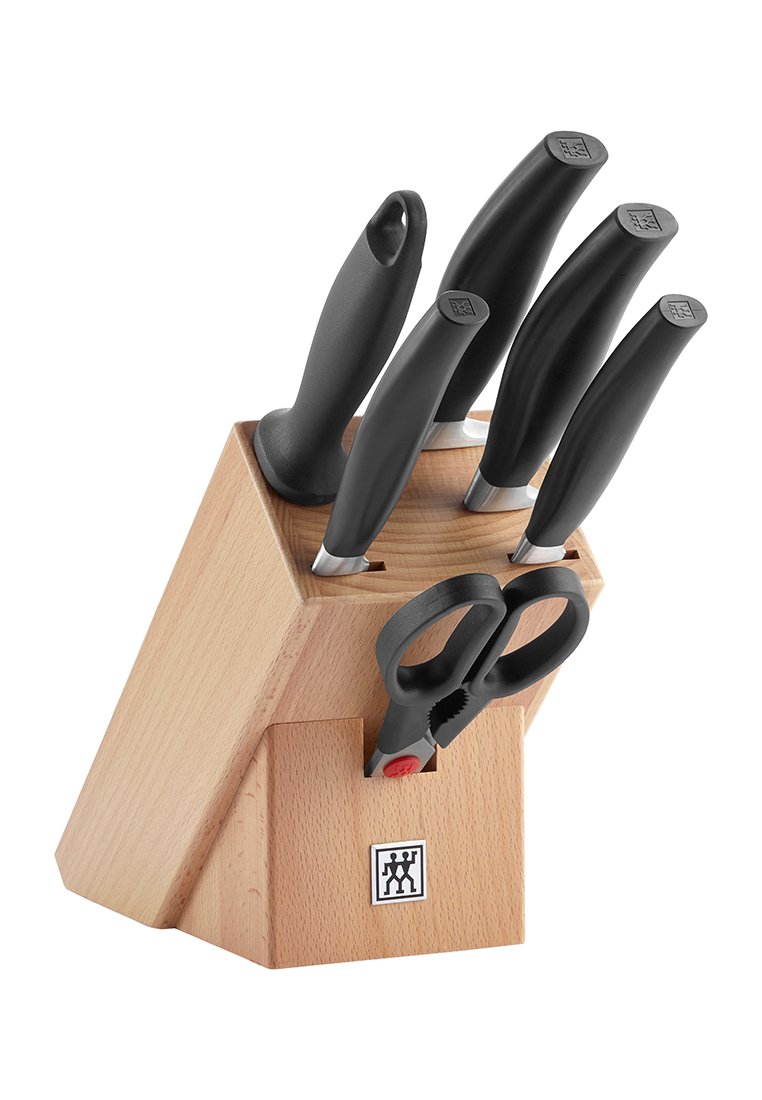 Zwilling Messerblock braun