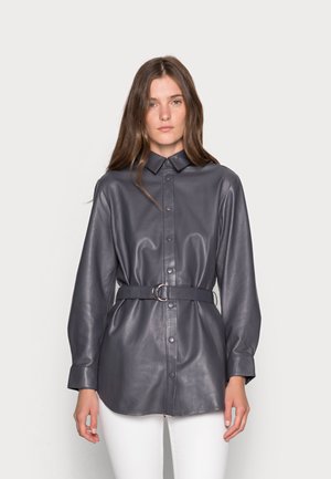 Graue Lederjacken Fur Damen Zalando