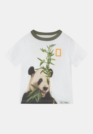 TODDLER BOY NATIONAL GEOGRAPHIC - Triko s potiskem - optic white