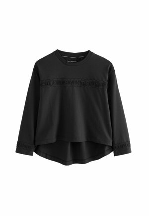 Långärmad tröja - black