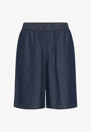 Kaffe, Short en jean - dark blue chambray