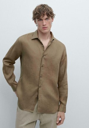 REGULAR FIT - Hemd - sand