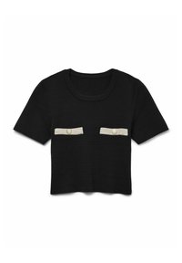 KRISTIN - T-shirt con stampa - black