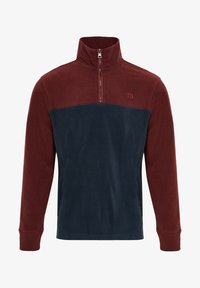 Unselected, burgundy navy