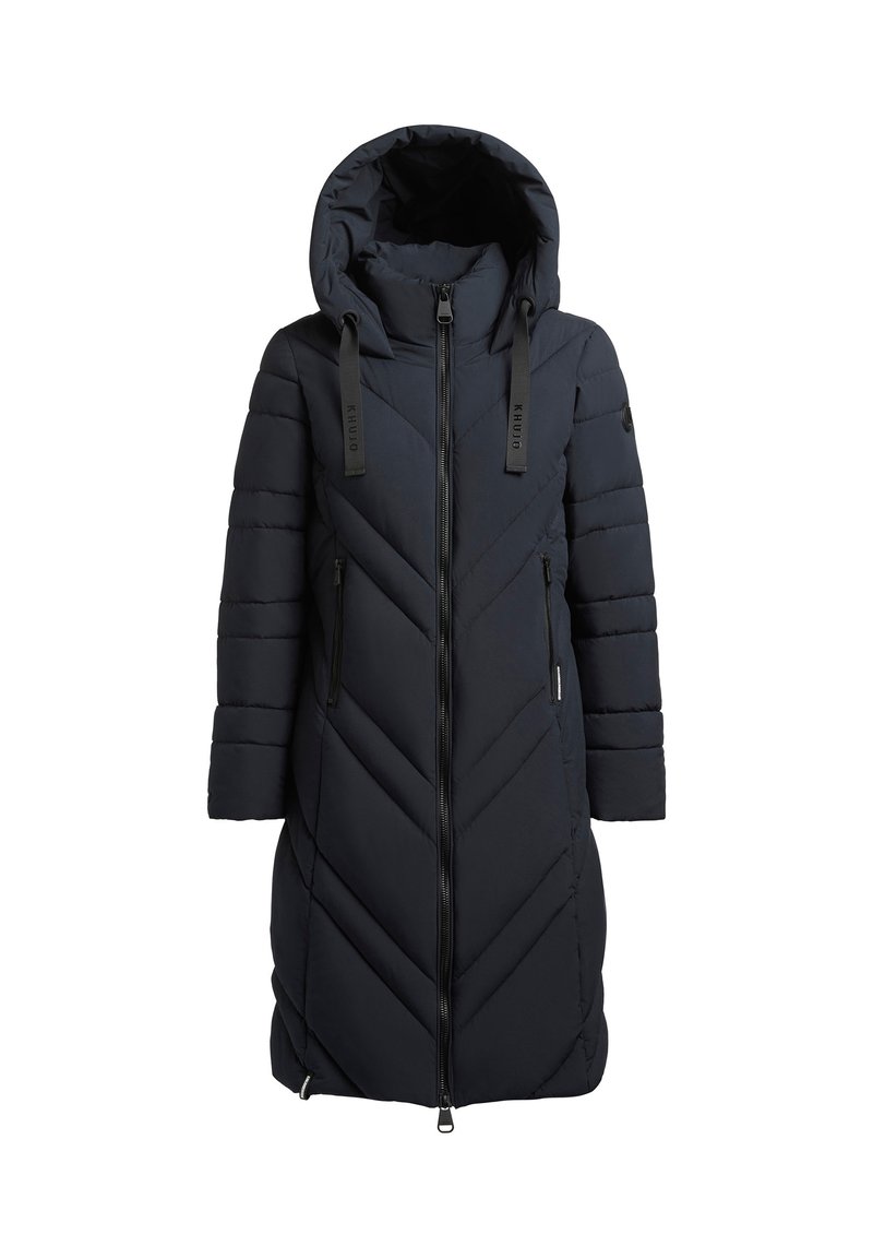 khujo Wintermantel donkerblauw