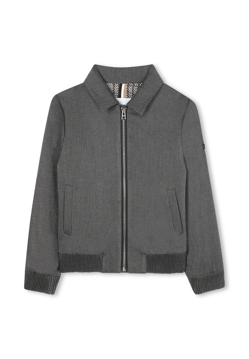 BOSS Kidswear Bomberjacks zwart BOSS Kidswear Bomberjacks zwart