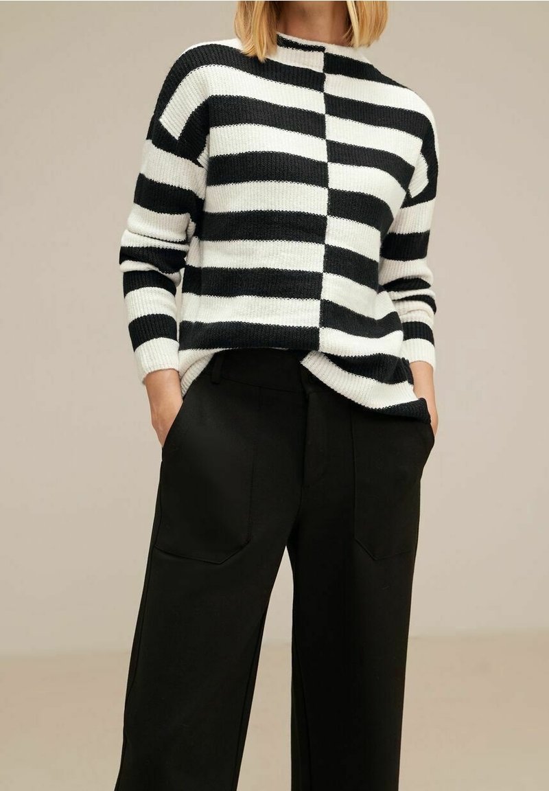 Street One Strickpullover - black