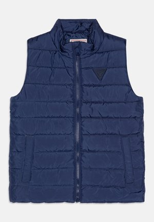 Guess JUNIOR CORE PADDED UNISEX - Waistcoat - cave blue