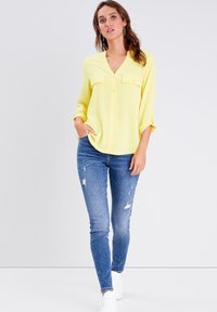 Cache Cache ÄRMEL 3/4 - Blus - jaune pastel