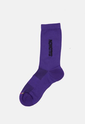 Salomon 365 CREW UNISEX - Calcetines - liberty/black