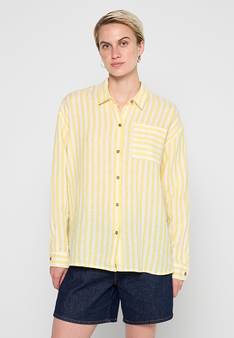 Barbour Overhemdblouse geel