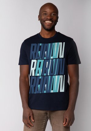 RUN - T-shirt imprimé - french navy