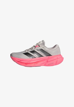 adidas Performance, Laufschuh Straße - grey one iron metallic acid red