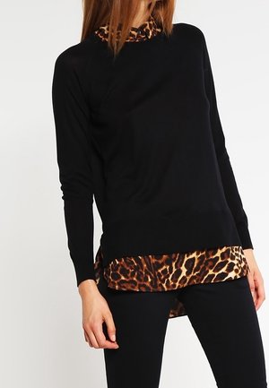 Strickpullover - black